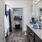 a bathroom with a marble countertop